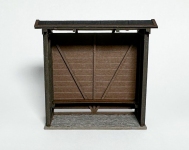Joswood 70013 - 0 - Haltestelle mit Unterstand, braun